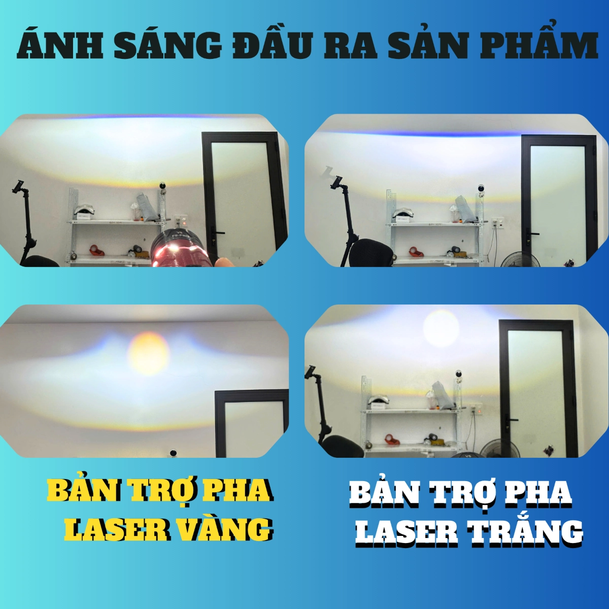 ĐÈN PHA DẪN SÁNG VISION F9 MẪU MỚI NHẤT 2025 NÉT CẮT BẰNG