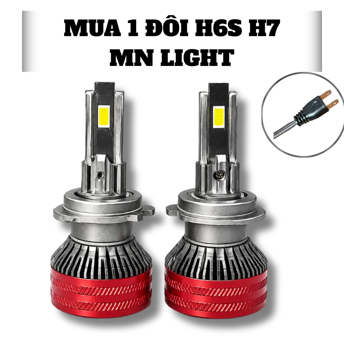 Đèn Led H6S + N6 . Tháng 2 / 2026 Đủ chân cho các dòng oto