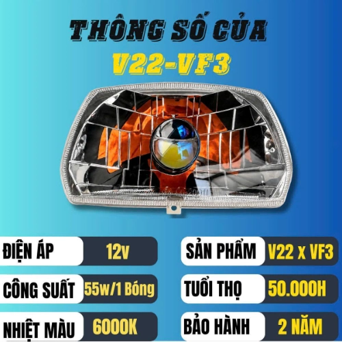 COMBO W3F Kèm Pha Đèn Dream Lắp Đặt Nguyên Bản  ( tặng kèm Hậu Audi)